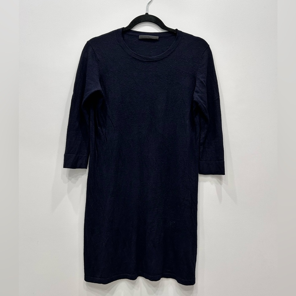 Jenni Kayne Navy Blue Midi Sweater Dress